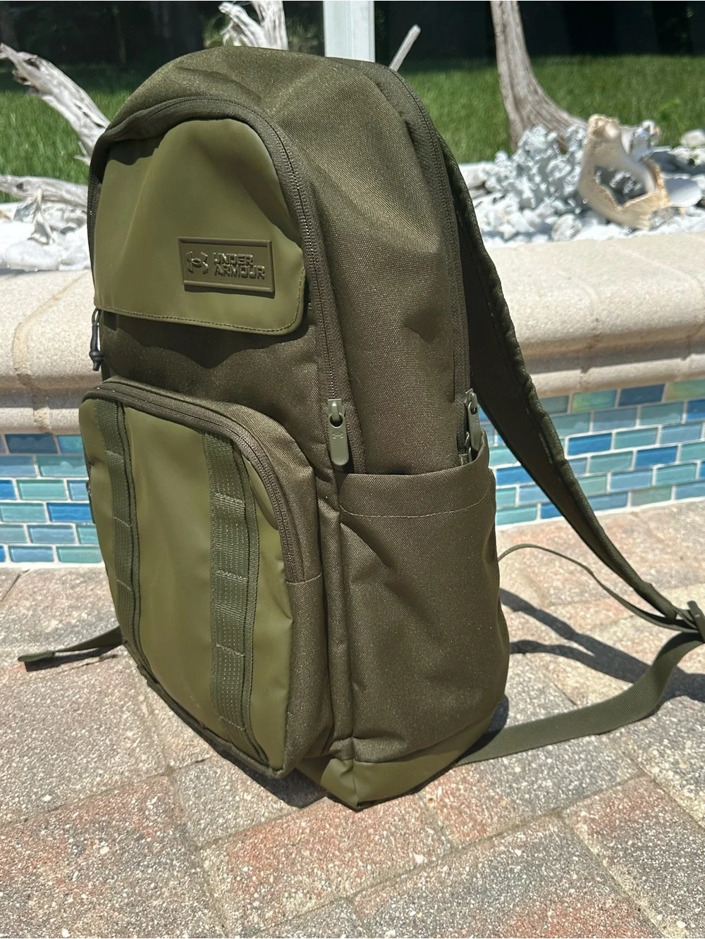 Under Armour Backpack (Olive Green) Never Used